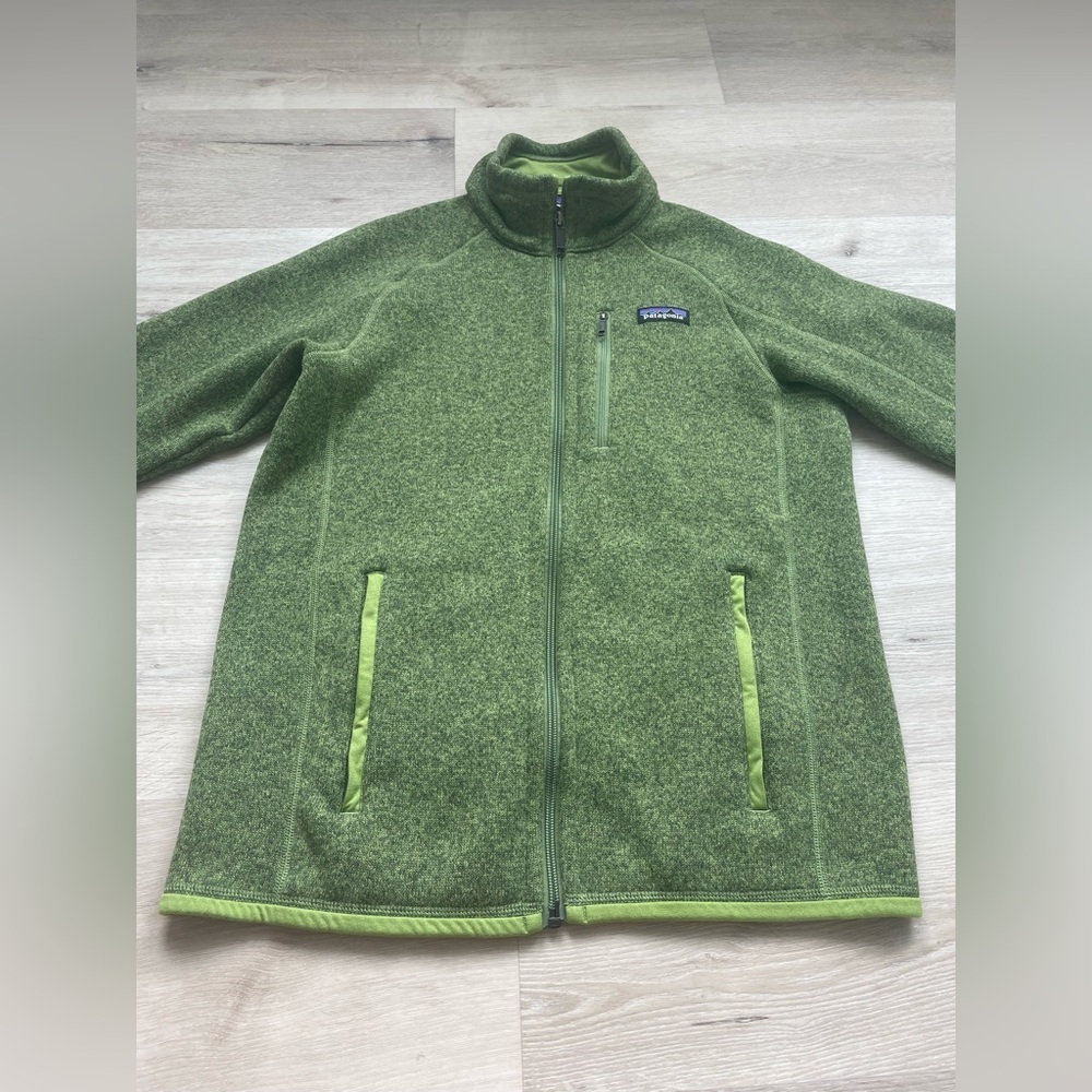 M’s Patagonia Better Sweater Full-Zip - Green - size S